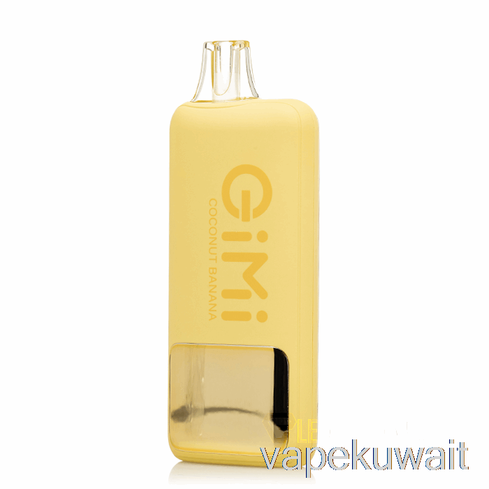 Flum Gimi 8500 مجموعة كبسولات الـvape الذكية بجوز الهند والموز